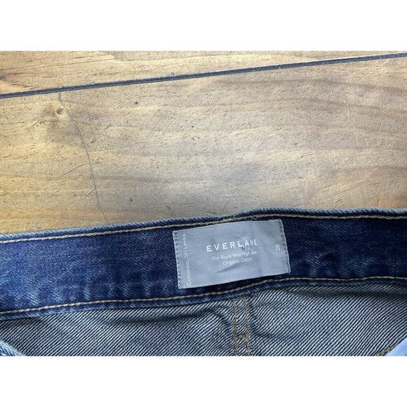 Everlane The Ridged Way-High Short Organic Cotton Distressed Womens Size 26 NWT - Picture 6 of 14